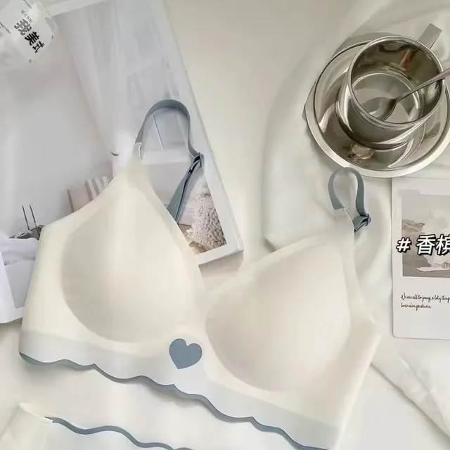 BH Bralette Top pour femme, soutien-gorge sans armatures, confortable, avec maintien supérieur, bretelles réglables, dos élégant