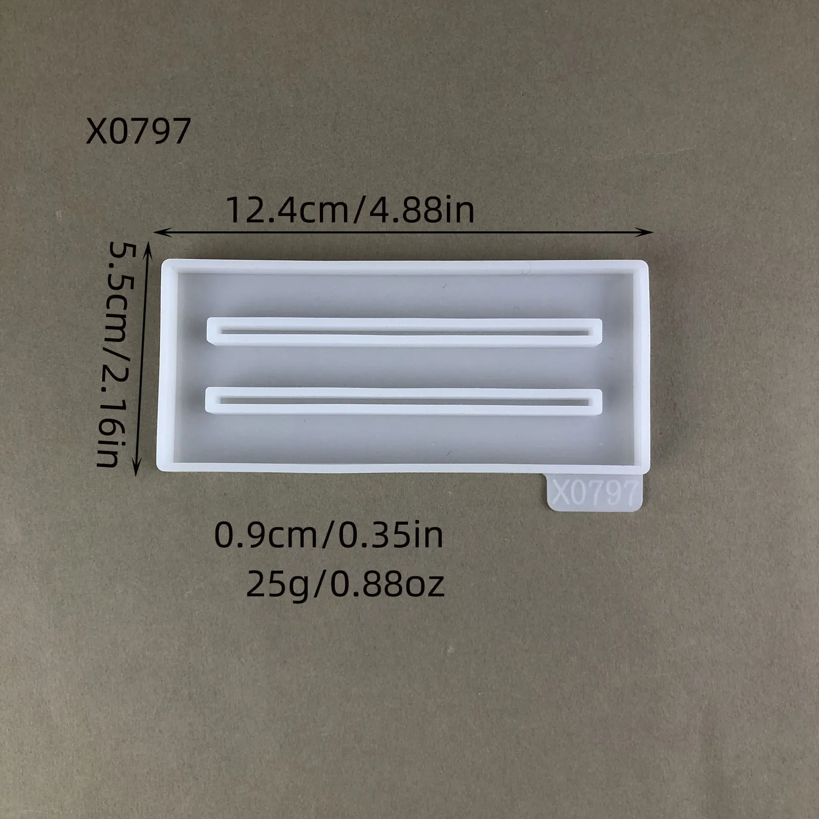 Neue Heißer Verkauf Form Hause Dekorative Ornamente Zement Gips Form Haus Display-ständer DIY Herz Katze Keramik Silikon Formen – Detail 8