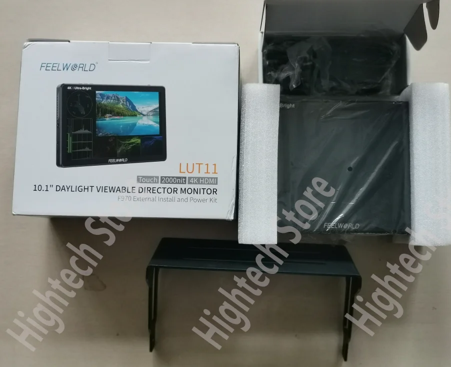 LUT11S 10.1 Inch Ultra Bright 2000nit DSLR Camera Field Monitor Touch Screen 3G-