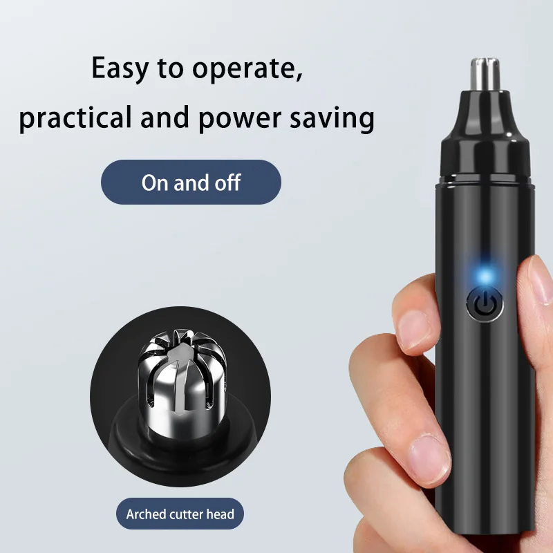 Xiaomi Portable Electric Nose Hair Trimmer Portable Nose Ears Hair Eyebrow Trimmer for Men Women Rechargeable Painless Clipper 4