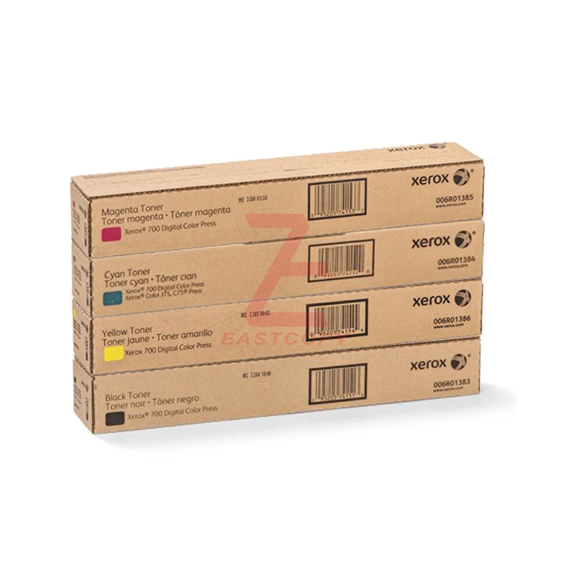 Original Toner for Xerox 700 Digital Color J75 C75 006R01383/84/85/86 Chip required if used in European Copier