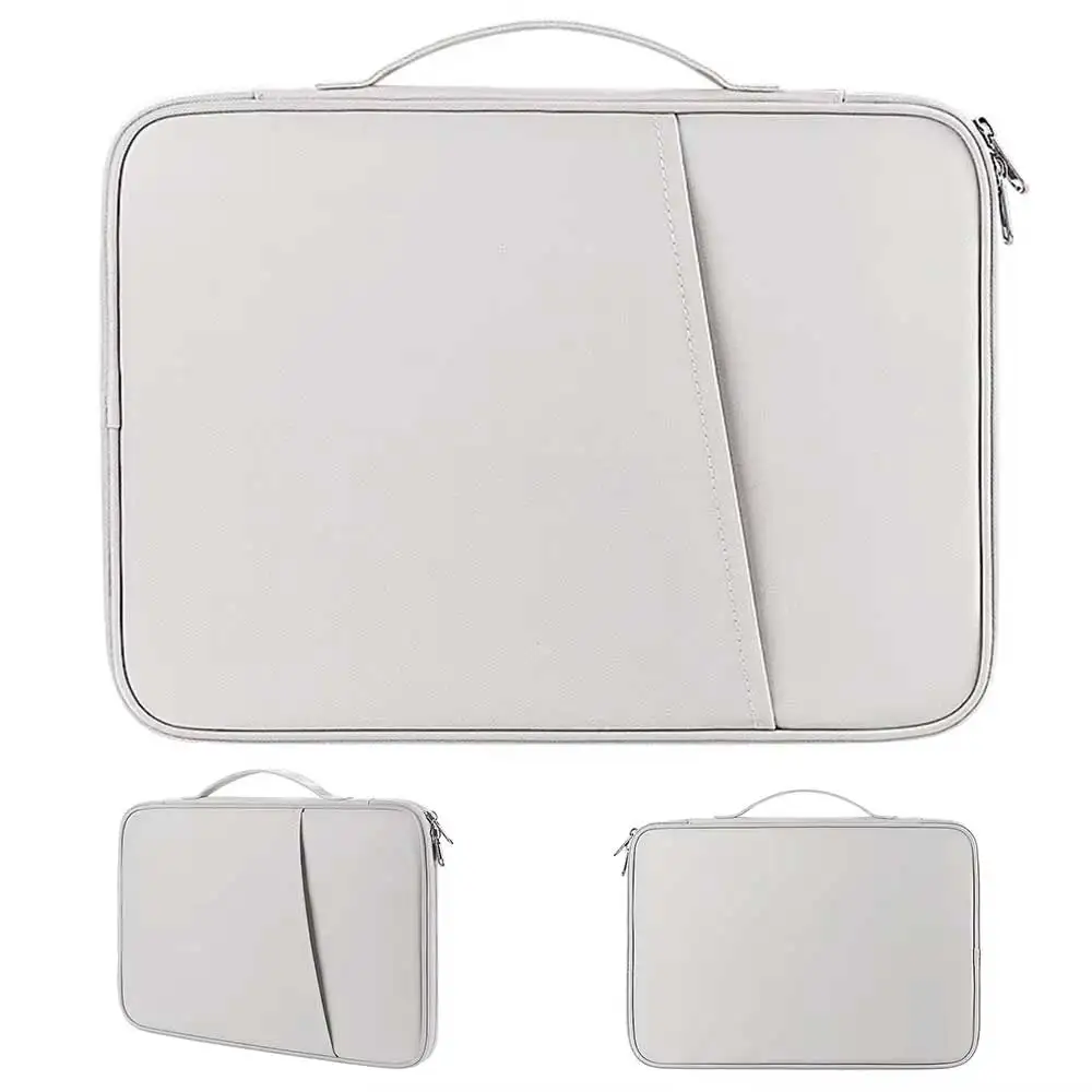 Waterproof Leather Tablet Carrying Case with Padded Protective Inner Bag, Ideal
