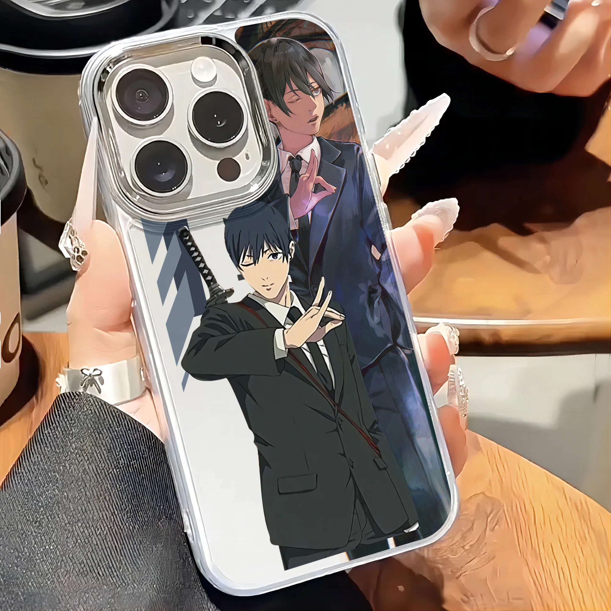 Anime Chainsaw Man Inspired Phone Case - Stylish Design