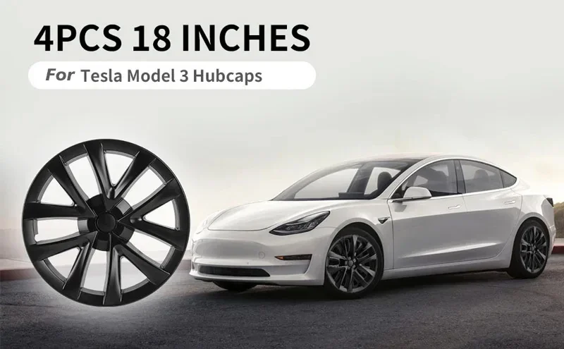 18 inch sportwieldoppen voor Tesla Model 3