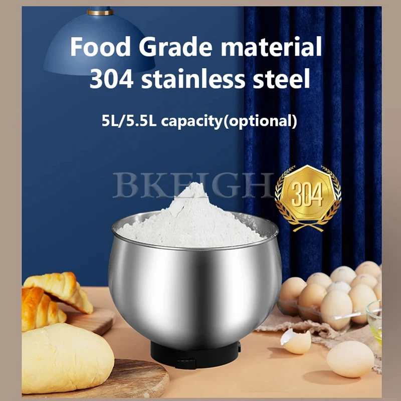 Multi Functional Household Flour Filling Mixer, Small Commercial Dough Forming Machine, Cream Whipping Machine 4