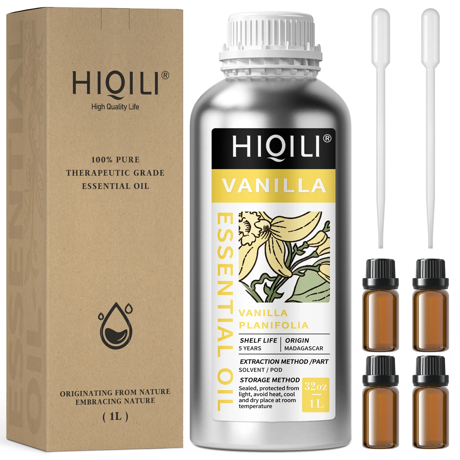 Hiqili 1.01 Fl Vanilla Essential Oil For Diffuser Humidifier - Temu