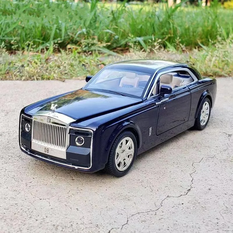 124 Rolls Royce Sweptail Alloy Luxury Car Model Diecast Metal Toy