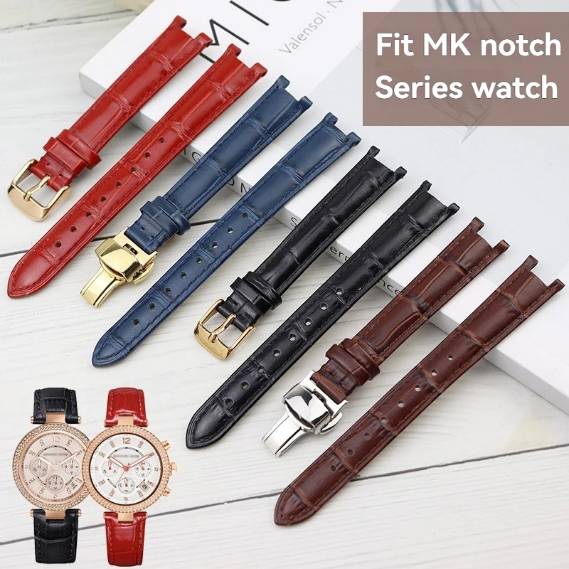 Luxurious Genuine Leather Watch Strap – Premium Cowhide Calfskin, Various Sizes Available