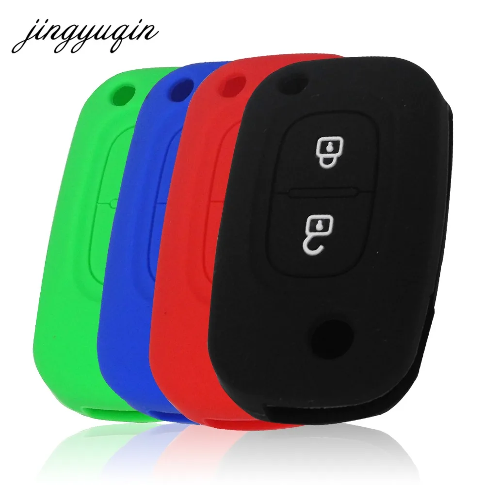 Jingyuqin Flip Remote Key Fob 2/3 Tasten 433 MHz FRAGEN ID46 PCF7961 für für Mercedes Benz Citan 2012-2019 Smart W364 – Detail 12