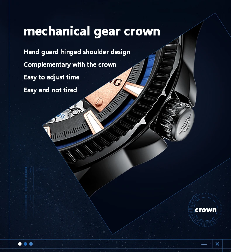 AILANG Men es Top  Luxury Automatic Mechanical Wrist es Luminous Stainless Steel Sports Men_voghion.com