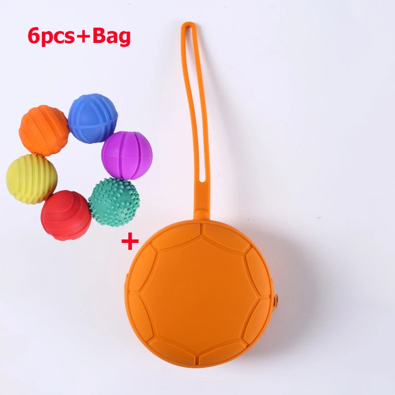 Magnetic Ball Stress Relief Silicone Ball Educational Sensory Stress Relief Ball Textured Ball for ADHD