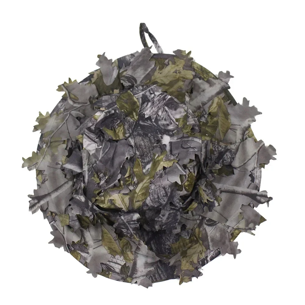 Breathable Camouflage Hunting Hat Summer Men Women Outdoor Sunshade Bucket Hat Hiking Fishing Climbing Tactical Boonie Cap