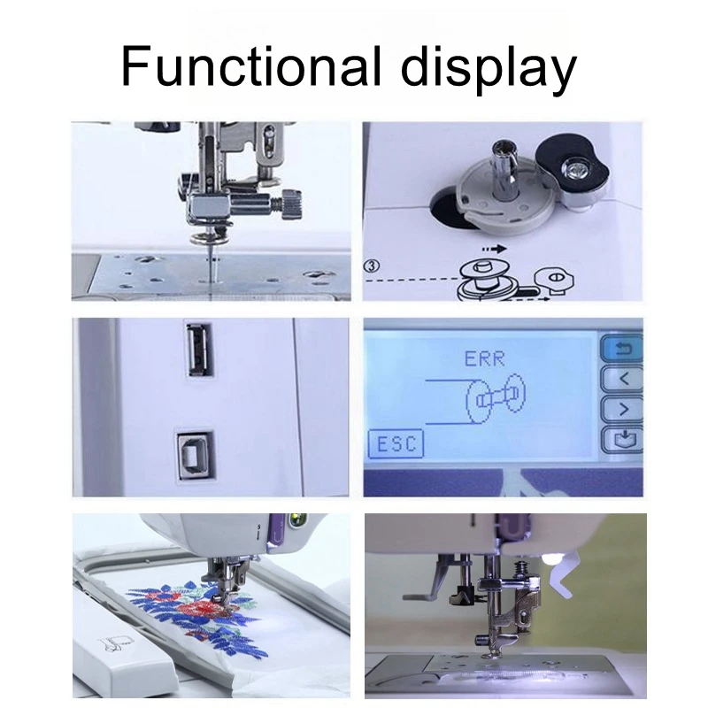 MRS600 Home Handheld Mini Embroidery Machine Home Embroidery Machine Sewing