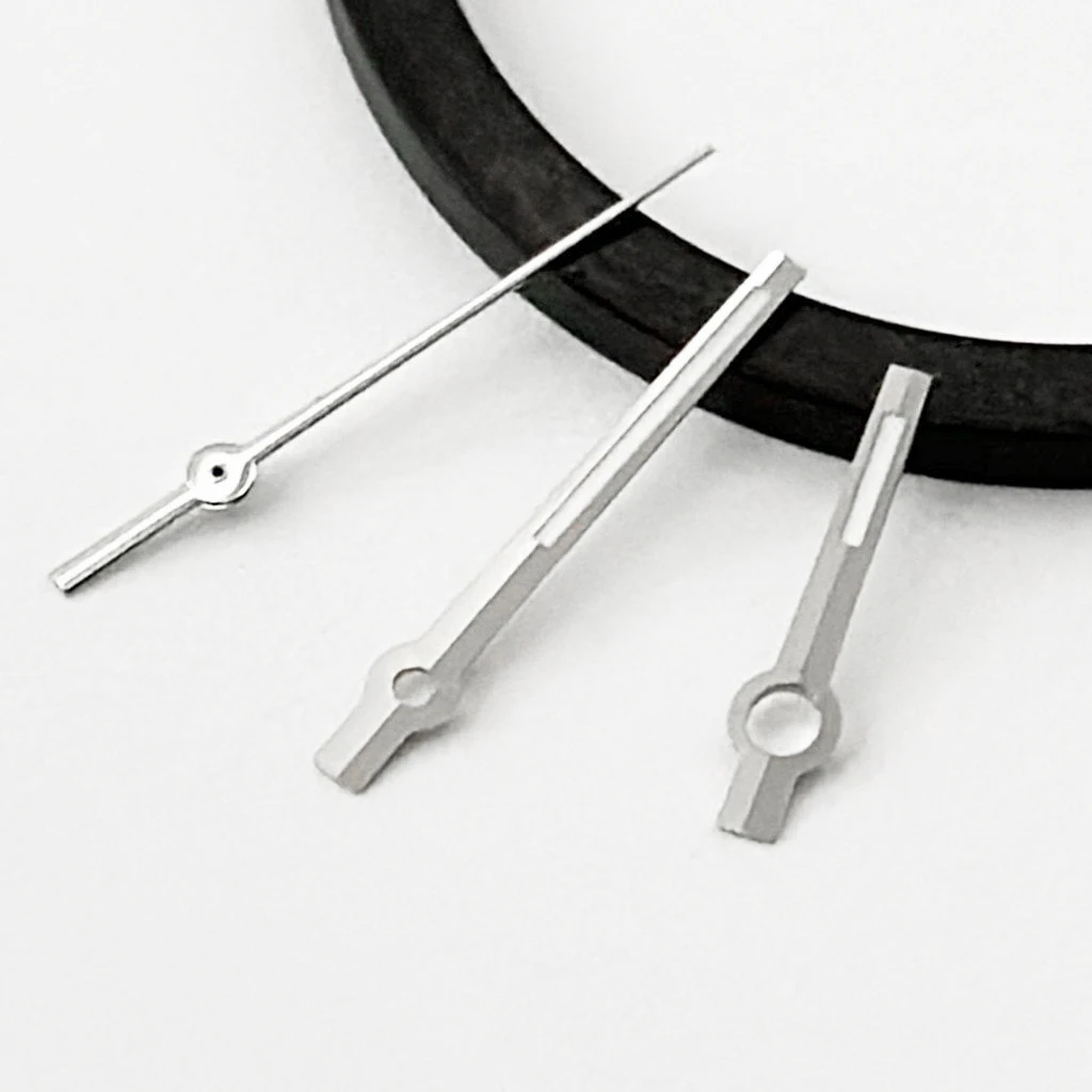 Watch Accessories NH35 Hands Rose Gold Silver Gold Watch Hands Green Luminous For NH35/NH36/4R/7S Movement Watches Pointers