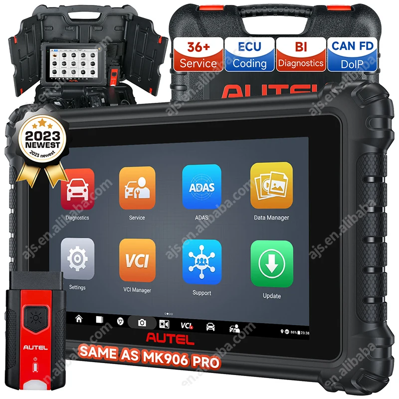 2023 Autel Maxicom Mk906 Pro Strumento Diagnostico Per Auto Scanner Programmatore Avanzato Strumenti Automobilistici Autel Mk906 Pro Ts