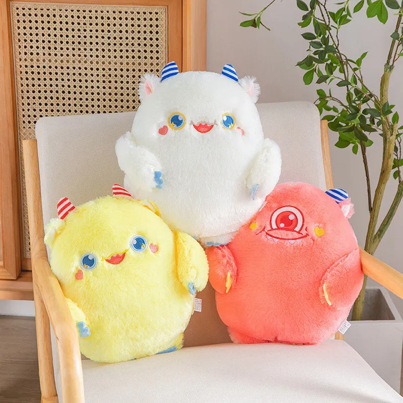 35cm Cute Parker Little Monster Plush Toy Anime Stuffed Throw Pillow Lovely Soft Kids Toys for Girls Gifts Kawaii Room Decor