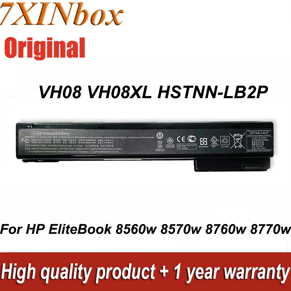 

Аккумулятор для ноутбука HP EliteBook 14,8 w 8560w 8570w 8760w 8770w