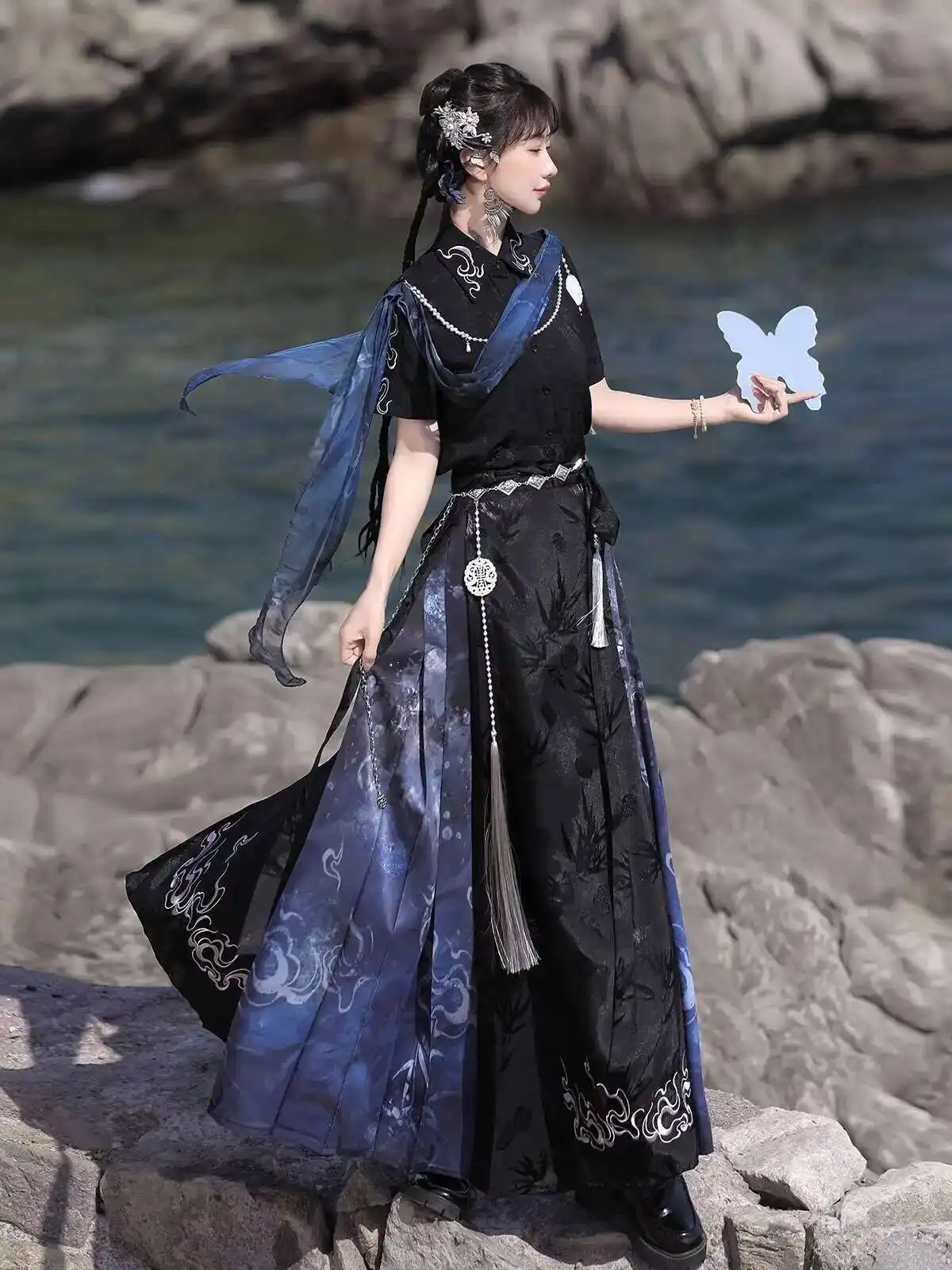 New Chinese Style Fiesta Carnival Halloween Cosplay Costume Guofeng Han ...