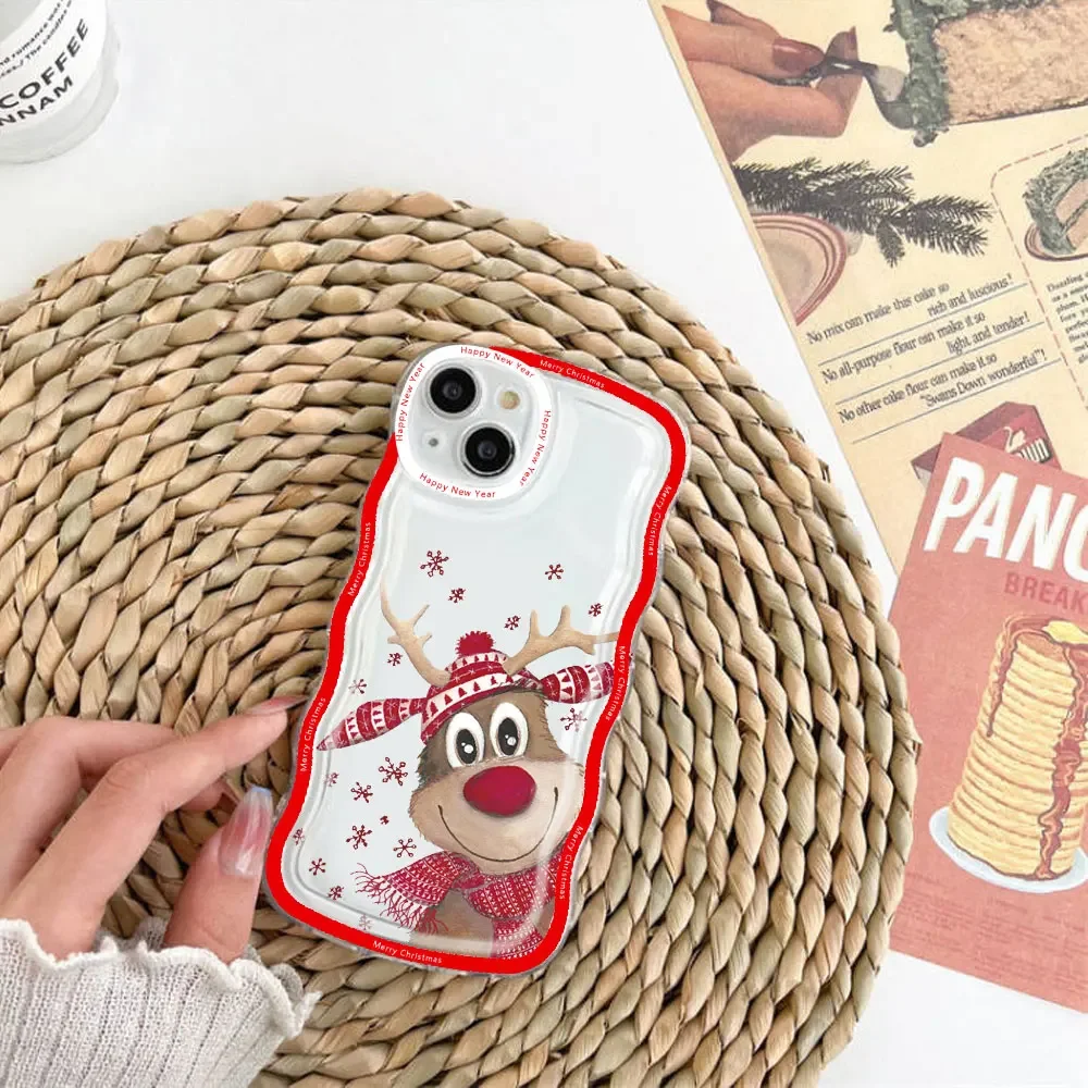 Cute New Year Gift Phone Case for IPhone 11 12 13 14 Pro Max X