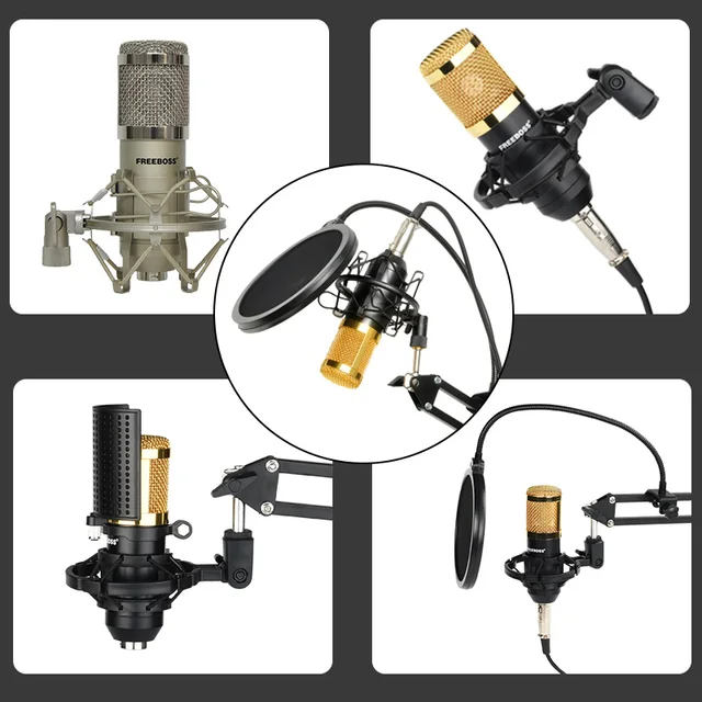 Freeboss BM-800: 저렴한 가격에 뛰어난 보컬 녹음 성능