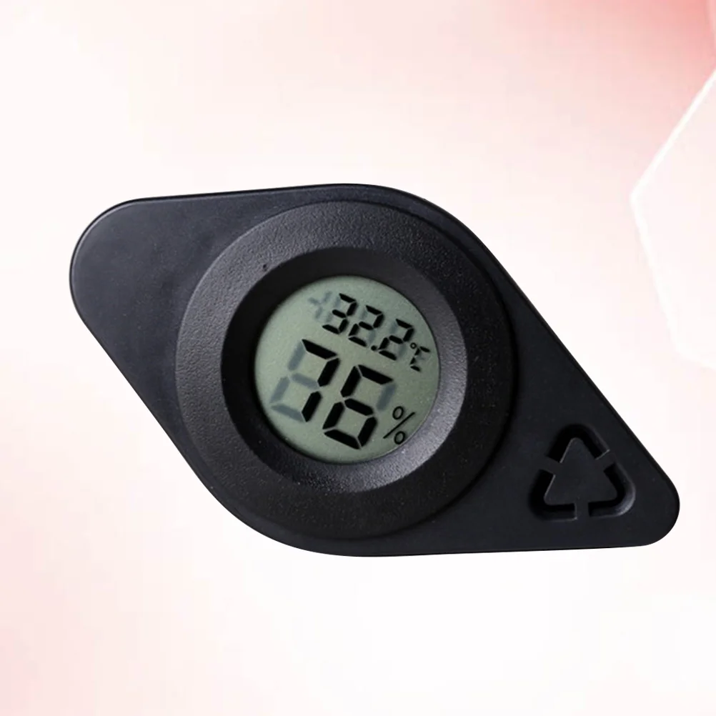 

Digital Hygrometer Humidity Meter Humidity Gauge Indicator for Home Office Instrument Guitar Ukelele ( Black )