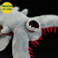 Omnidens Amplus Plush Toy All-tooth Cambrian Animal Plushie Lobopodian Peluche Lifelike Paleontology Stuffed Animals Toys Gifts 2