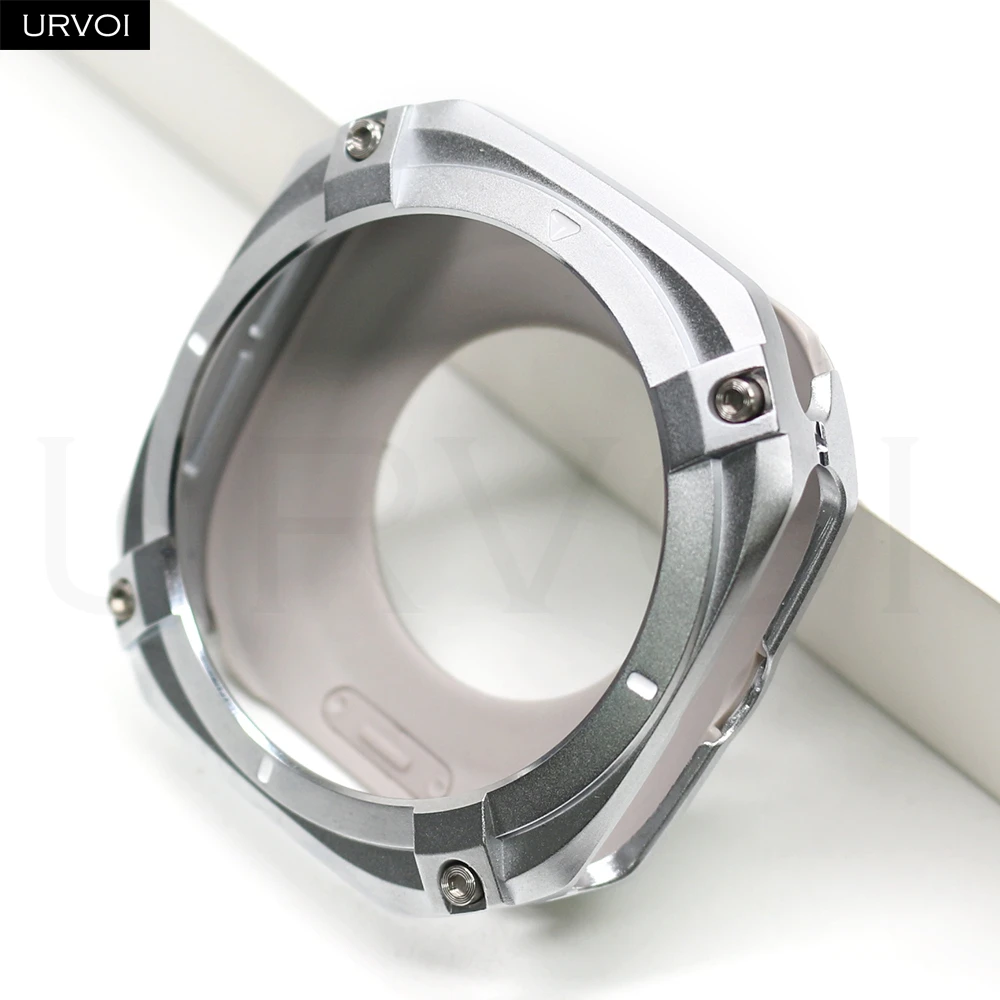 URVOI Cyberpunk Metal Protective Case – Durable Full Bumper Cover with Precision Cutouts