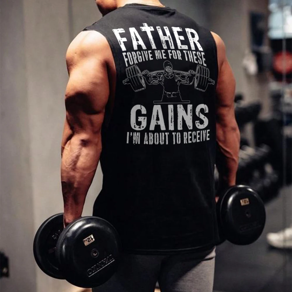 

Men's fitness casual sports pure cotton regular tight vest