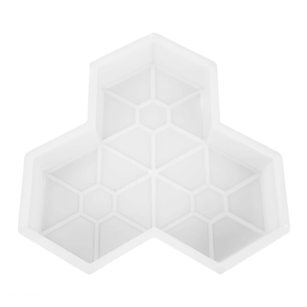DIY Plastic Garden Yard Paving Mold Maple Leaf Walkway Mold Paving Brick Mould Cement Brick Stone Road Concrete Molds