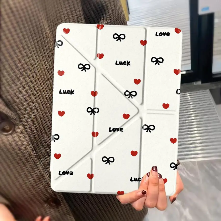 Romantic Tablet Case with Holder and Cover
