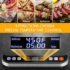 Taylor 10 in 1 Press Sandwich Maker, 1600W Electric Indoor Grill with Non-Stick Double Sided Plates, LED Touch Scr 2