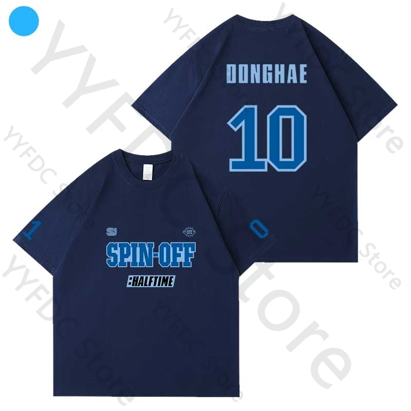 SUPER JUNIOR DONGHAE SPIN-OFF Tシャツ Super Junior Same T Shirt 2024 SUPER SHOW SPIN-OFF : Halftime Tops