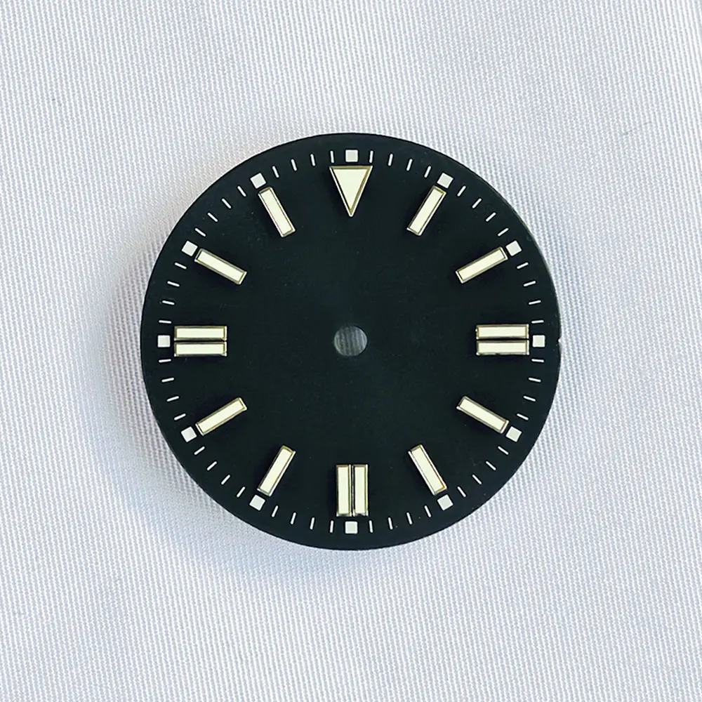 Multicolor Luminous Watch Dial - 28.5mm No Logo Design