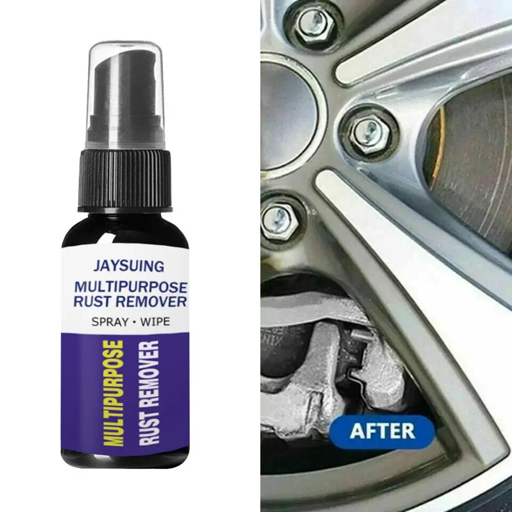 30ml Rust Remover Potent Car Detailing-Maintenance Multi-Purpose Supplies Auto Accessories Gadget Anti-Rust Metal Chrome