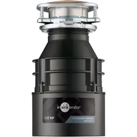 InSinkErator Badger 5 Garbage Disposal, Standard Series 1/2 HP Continuous Feed Food Waste Disposer, Black, Set of 1 1