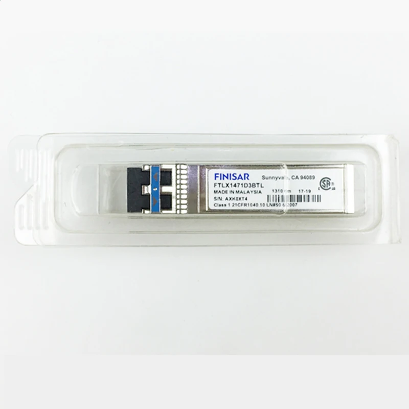 Finisar FTLX1471D3BCL LR 10GBASE-LR SFP+ 10G 1310NM 10KM SM Optica Fiber Transceiver