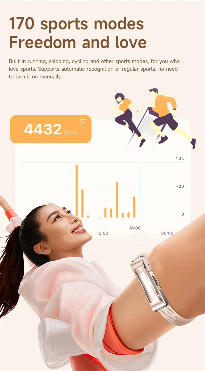 Lige Smart-armband Fitness-tracker Mit Herzfrequenz- Und Schlafmonitor_voghion.com