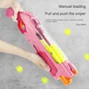 Soft Bullet Gun Toy Children's EVA Shooting Game Goggle Set Large Capacity Launcher Toy for Boys and Girls 2