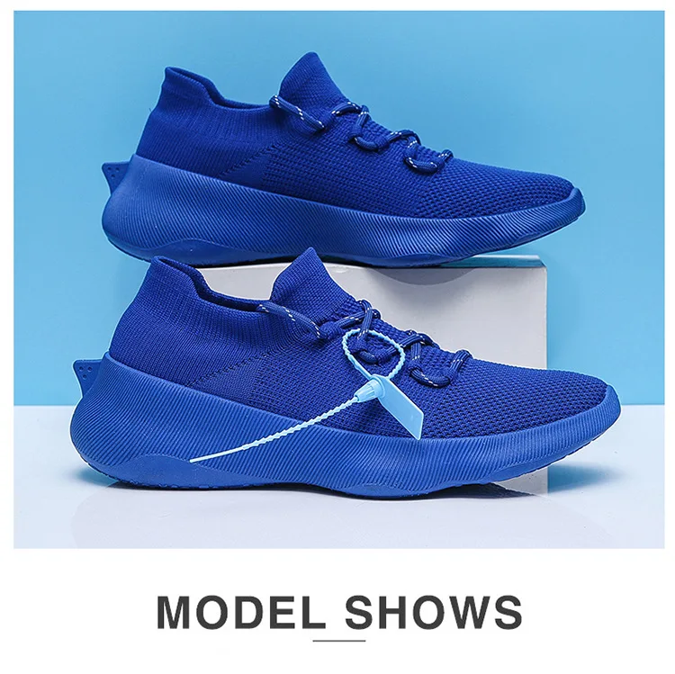2022 New Women Chunky Sneakers Spring Summer Air Knit Mesh Casual Sport Running Shoes Street Plus Size GYM Shoes
