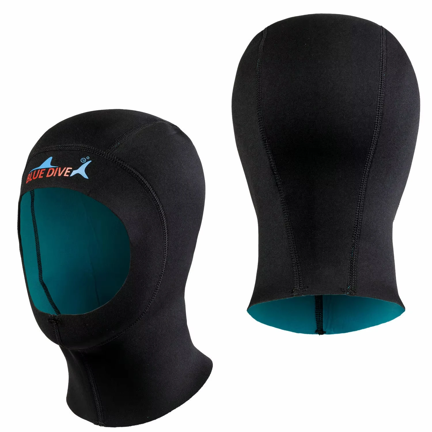 Diving 1mm Neoprene Scuba Diving Hood With Shoulder Snorkeling Equipment Hat Cap Winter Swim Warm Wetsuit Spearfishing 3