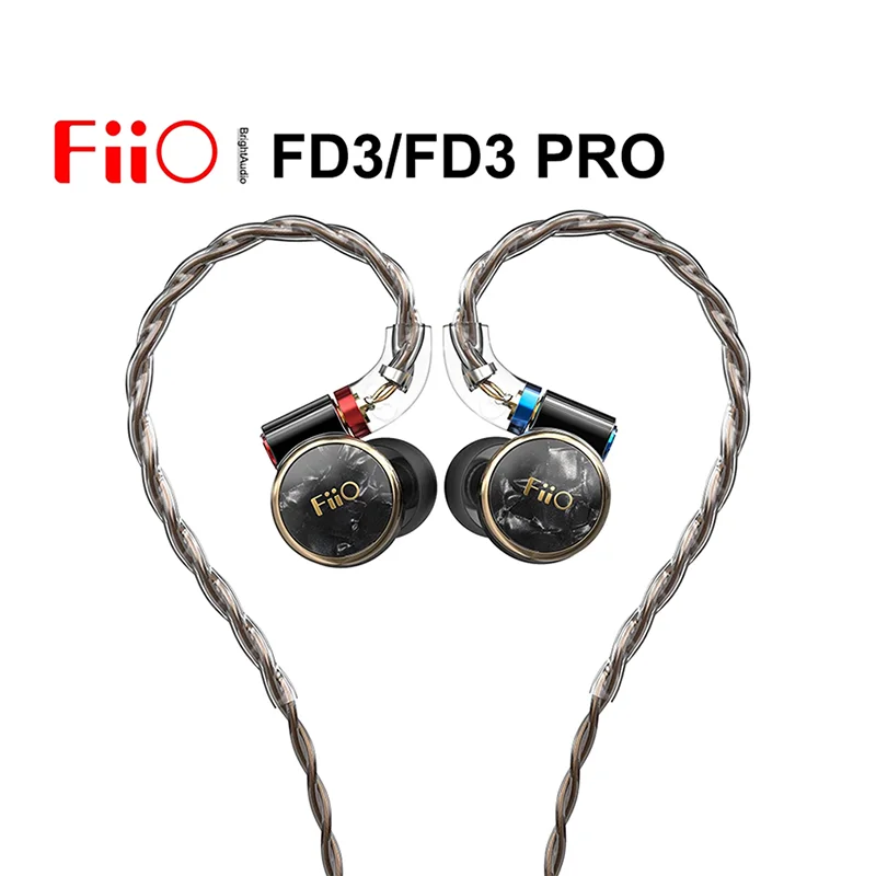 FiiO FD3/FD3 Pro 1DD Dynamic In-Ear Earphone Hi-Res Audio Headset