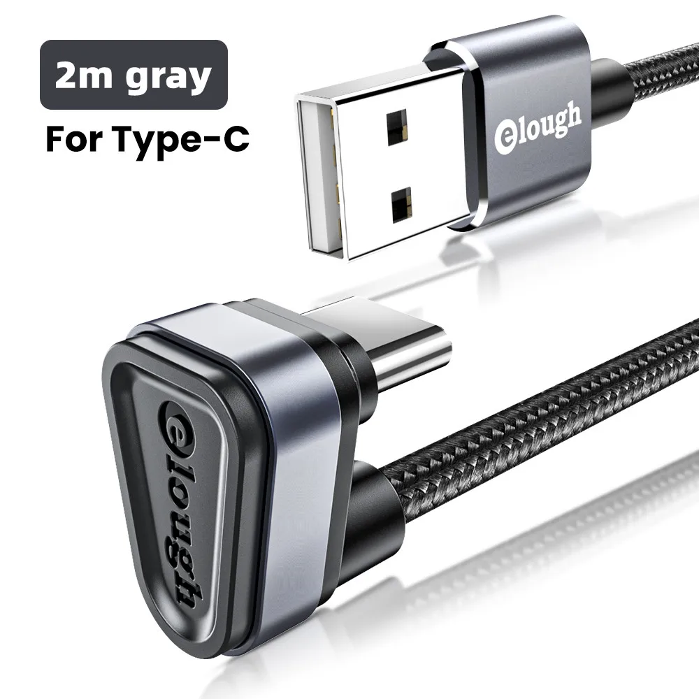 ตัวเลือกสินค้า สายชาร์จ USB-C 2.4A ชาร์จเร็ว ทนทาน สำหรับมือถือ