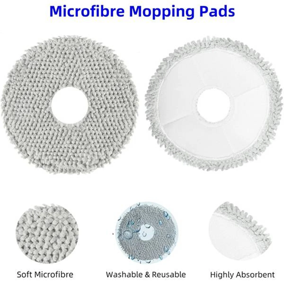 SEMOIC 22PCS Brush Filter Mop Cloth Dust Kit for T30 Pro Omni/T30 OMNI for M12 ULTRA PLUS/M12 Pro+ Spare Part