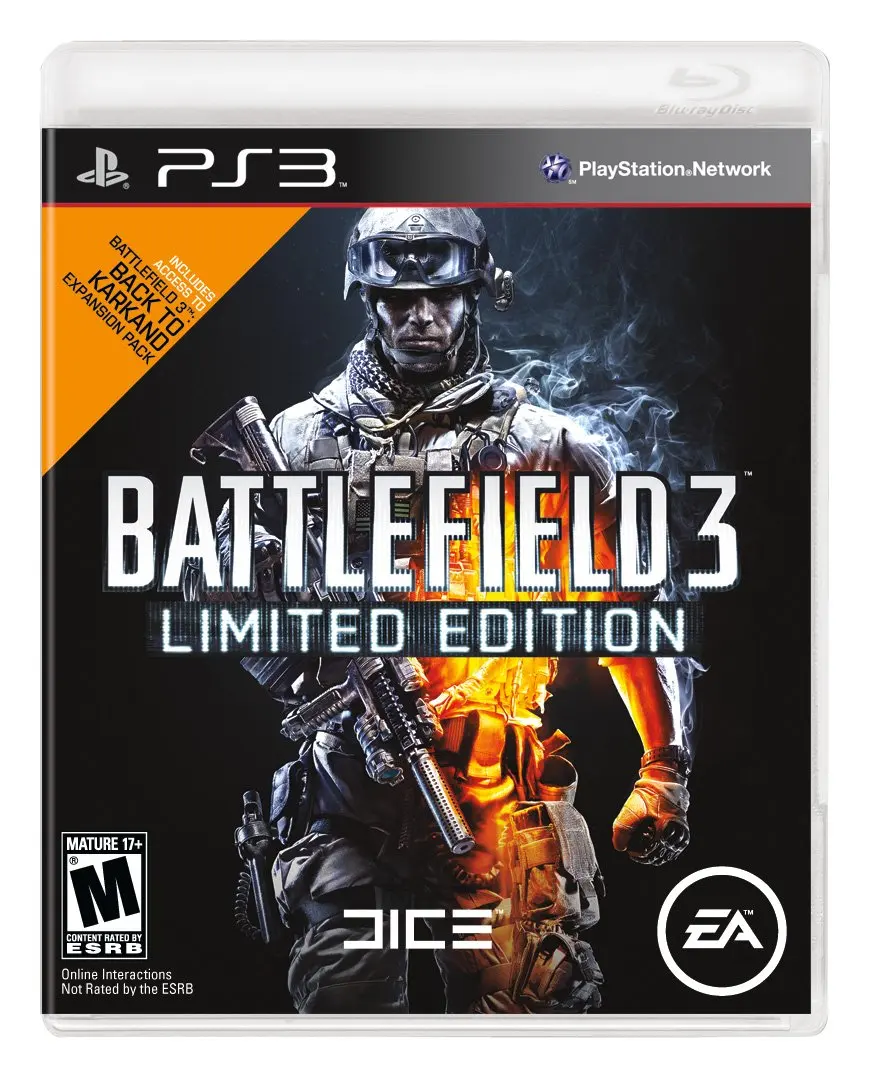 Battlefield 3 Limited Edition Ps3 -Playstation 3 Versione Disco Controller Per Videogiochi Console Per Console Gamepad Command Super