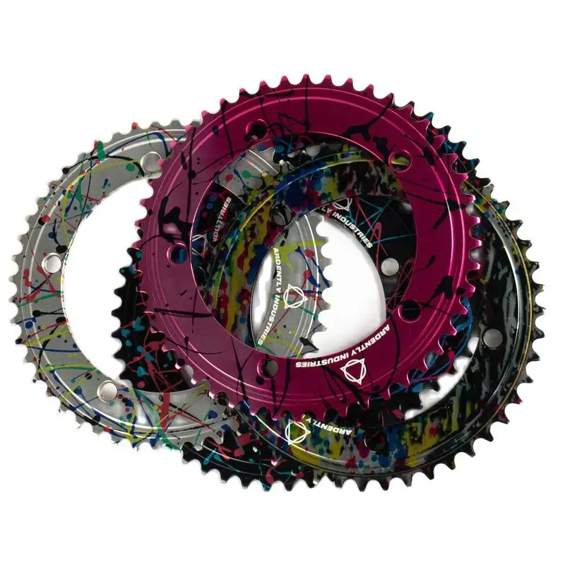 Велосипедная Звездочка с фиксированным зубчатым механизмом 2024 arddly 144BCD, однодисковая Шестерня велосипеда, деталь BCD144 с четырьмя зубьями