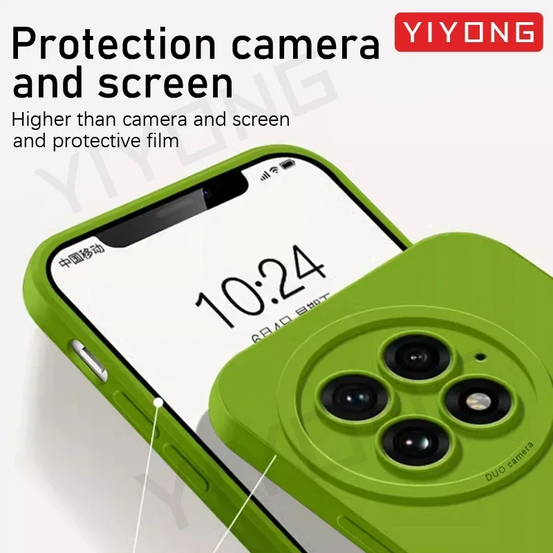Original Liquid Silicone Soft Phone Case by YIYONG