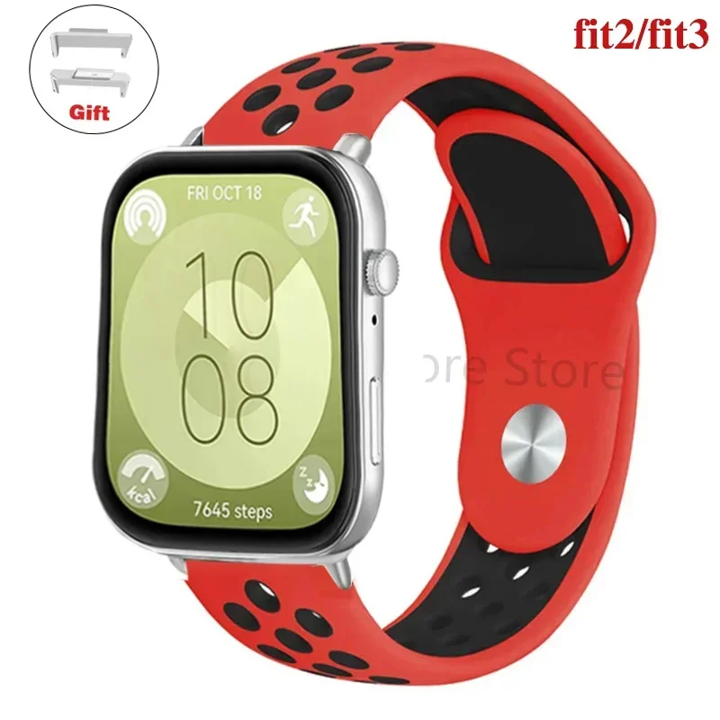 Breathable Silicone Sport Watchband - Vitality Collection