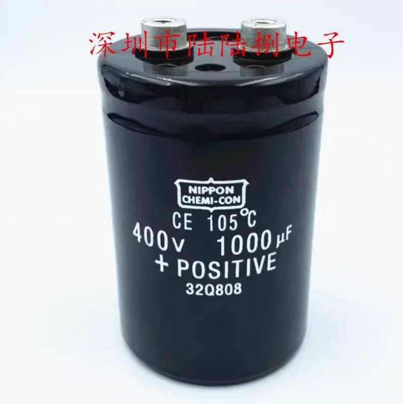 

450V1000uF 400V 1000uf MFD VDC Nichicon Screw foot frequency converter aluminum electrolytic capacitor