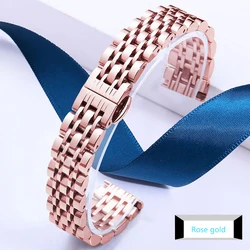 Watch band 10mm 12mm 14mm 16mm 18mm 20mm 22mm high quality 316L stainless steel shining watch strap ремешок для часов