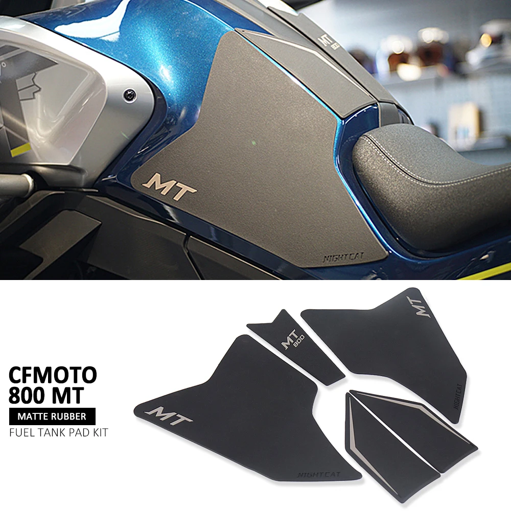 Moto Tank Pad Protector Sticker Decalcomania Gas Knee Grip Traction Pad Logo Laterale Per Cfmoto 800Mt 800 Mt 800 Mt